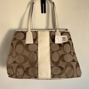 Coach signature series handbag